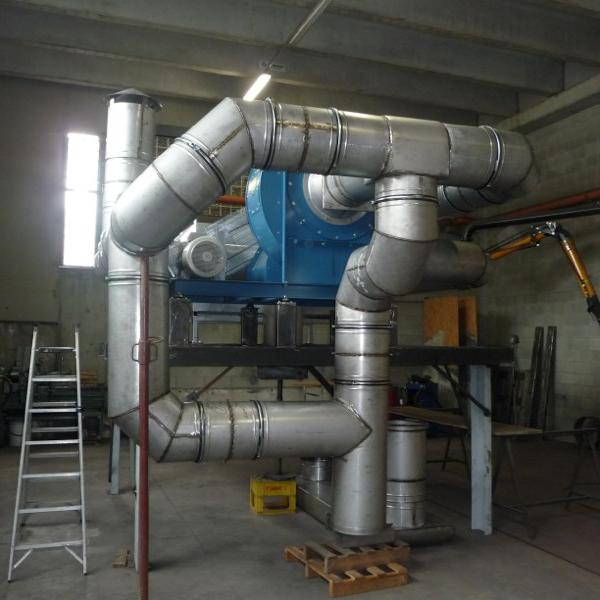 Impianto per forno in INOX