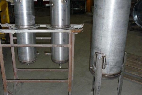 Serbatoi in INOX lucidati